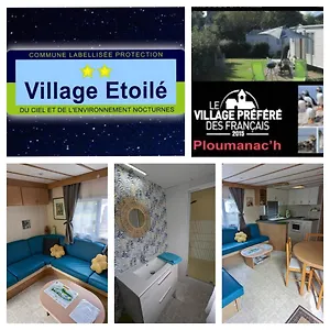 Grand Mobilhome 4 Pers 2025 - Granit Rose - Piscine Camping Kermaria-Sulard
